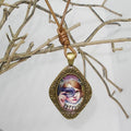 Masquerade Girl Pendant Necklace
