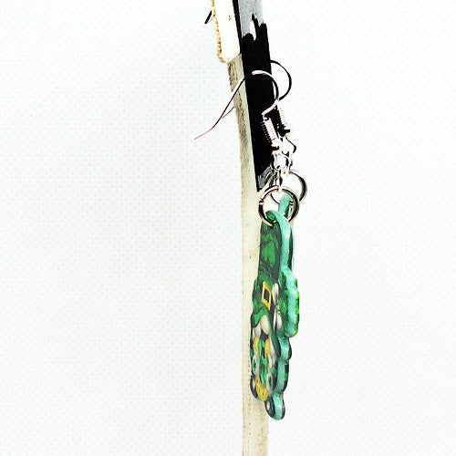 Green Gnome Earrings