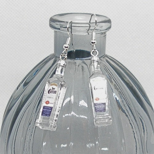 Tequila Bottle Dangle Earrings