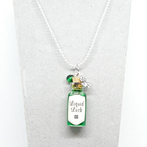 Liquid Luck Pendant Necklace