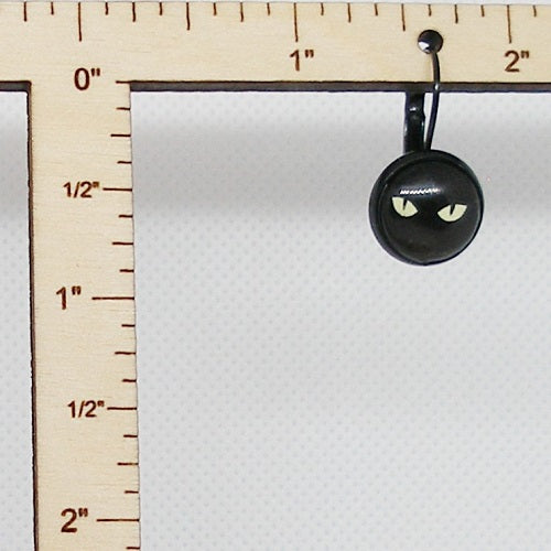 Black Cat Earrings