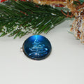 Glass Cabochon Christmas Tree Pins