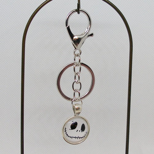 Skeleton Face Keychain