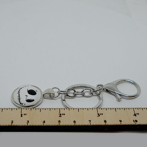 Skeleton Face Keychain