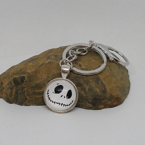 Skeleton Face Keychain