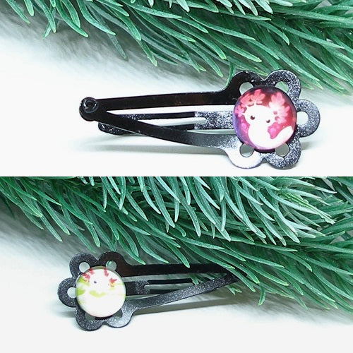 Axolotl Hair Clips