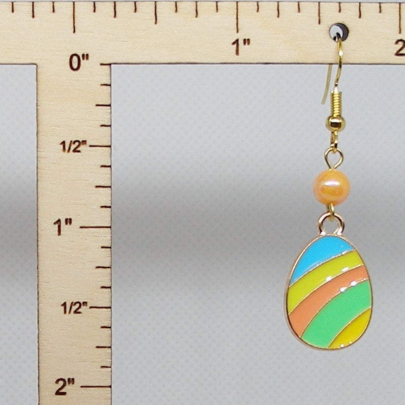 Easter Egg Dangle Earrings