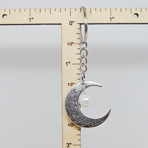 “I Love you to the Moon” Keychain