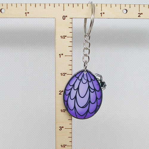 Spider Egg Keychain