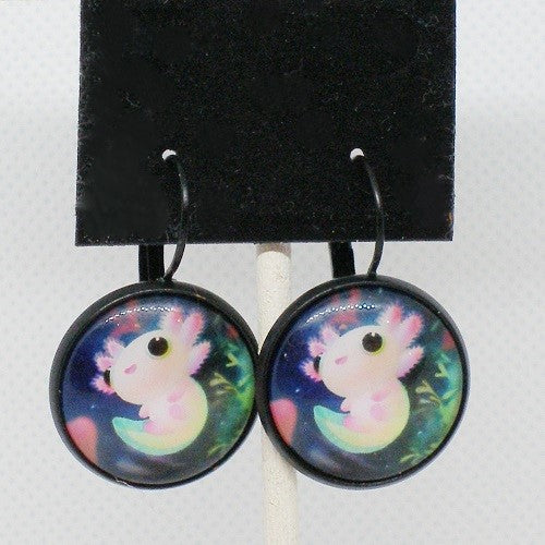 Axolotl Drop Earrings