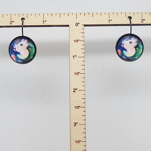 Axolotl Drop Earrings