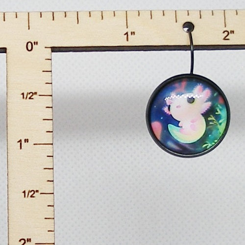 Axolotl Drop Earrings