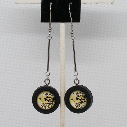 Dandelion Fluff Dangle Earrings