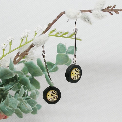 Dandelion Fluff Dangle Earrings