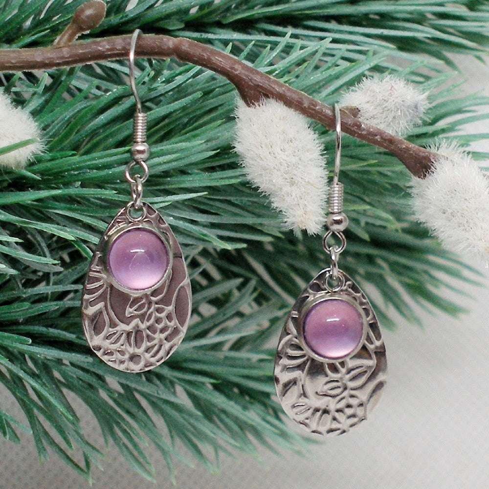 Floral Dangle Earrings