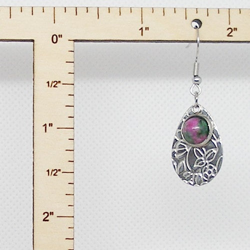 Floral Dangle Earrings