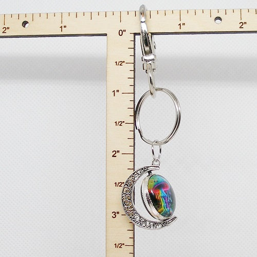 Mushrooms Spinner Keyring