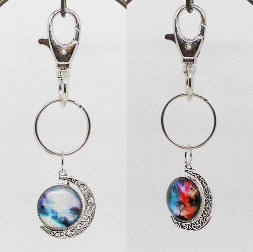 Sky Spinner Keychain