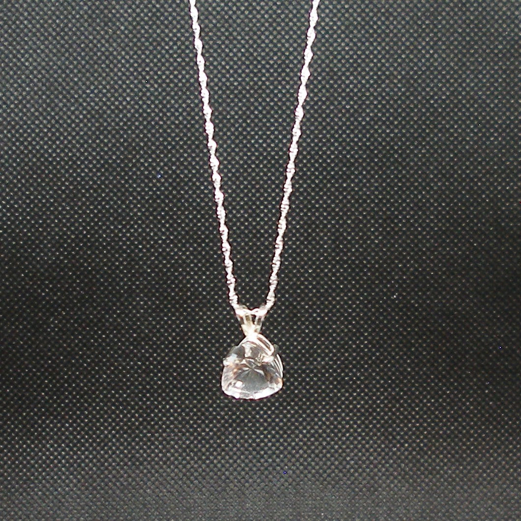 Rock Crystal Pendant Necklace