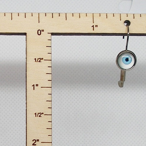 Small Eyeball Drop Earrings
