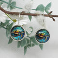 Sea Turtle Drop Earrings