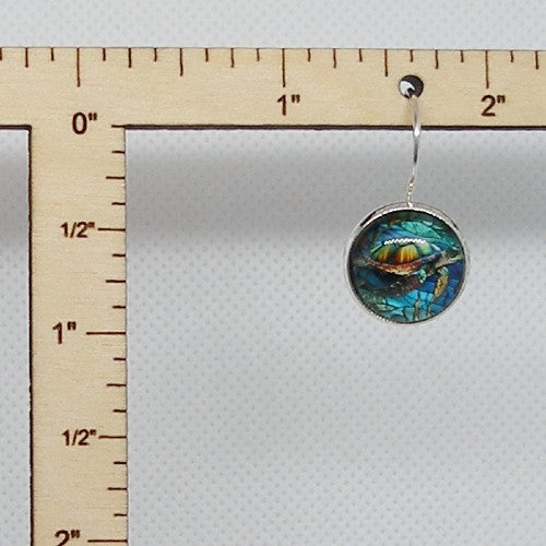 Sea Turtle Drop Earrings