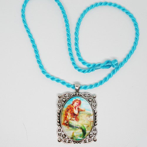 Little Mermaid Pendant Necklace