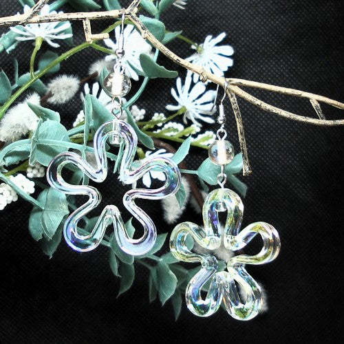 Funky Flowers Dangle Earrings