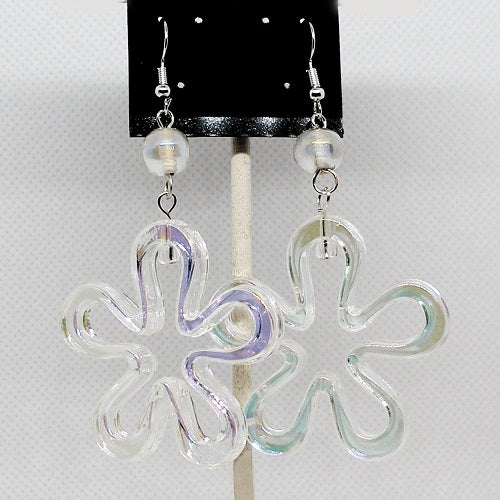 Funky Flowers Dangle Earrings