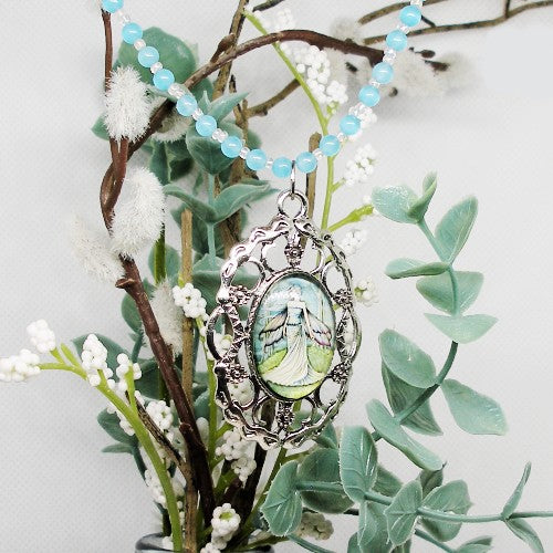 Ornate Fairy Pendant Necklace