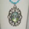 Ornate Fairy Pendant Necklace