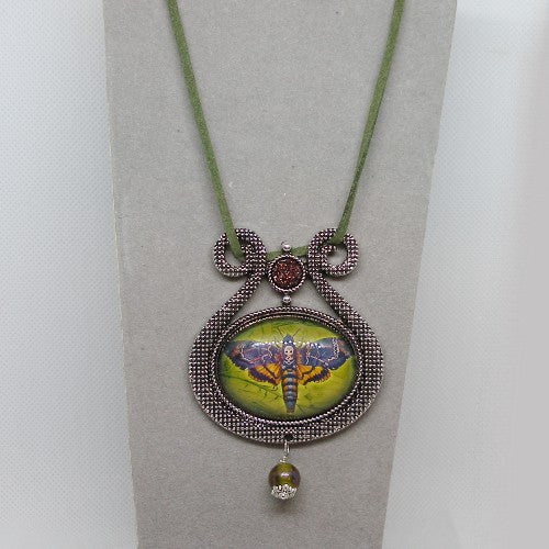 Death's Head Hawkmoth Necklace