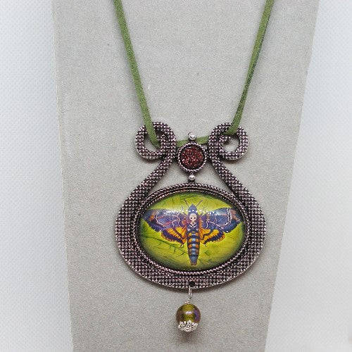 Death's Head Hawkmoth Necklace