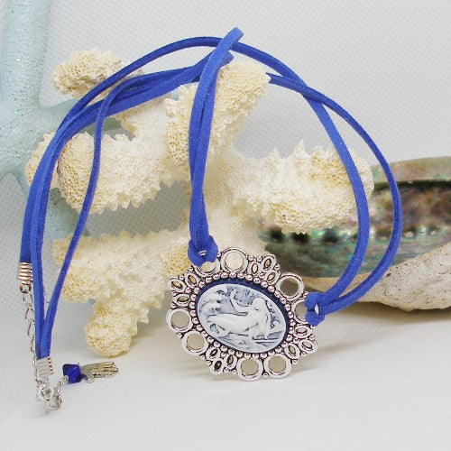 Mermaid Cameo Necklace