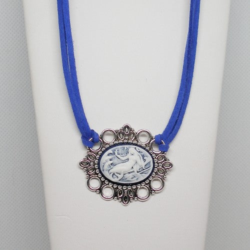 Mermaid Cameo Necklace
