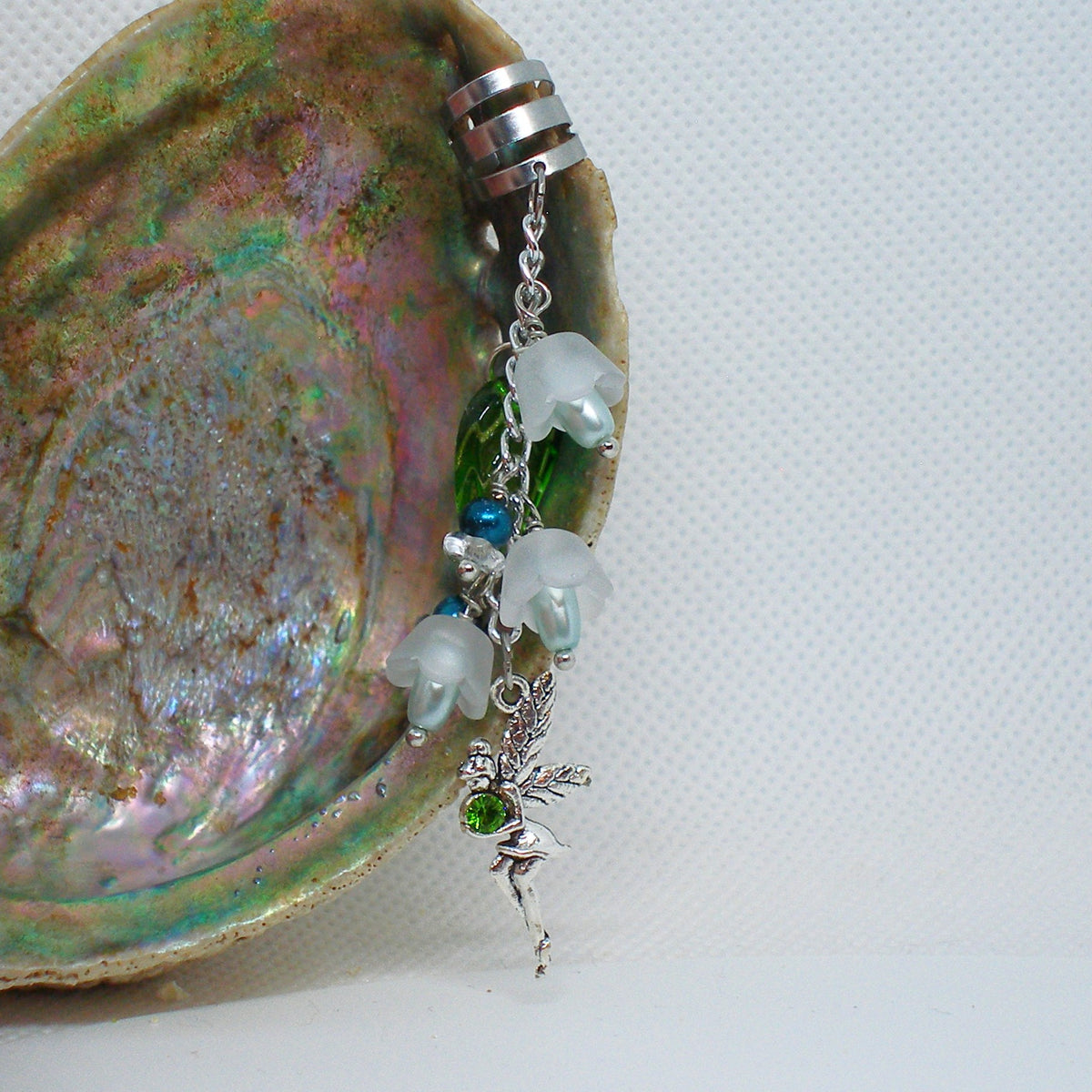 Green Fairy Ear Cuff