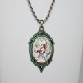 Tiny Dragon Fairy Necklace