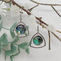 Abalone Shell Drop Earrings