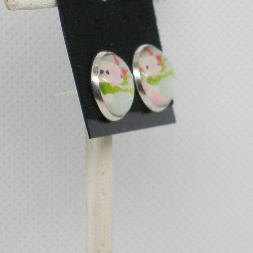 Axolotl Post Earrings