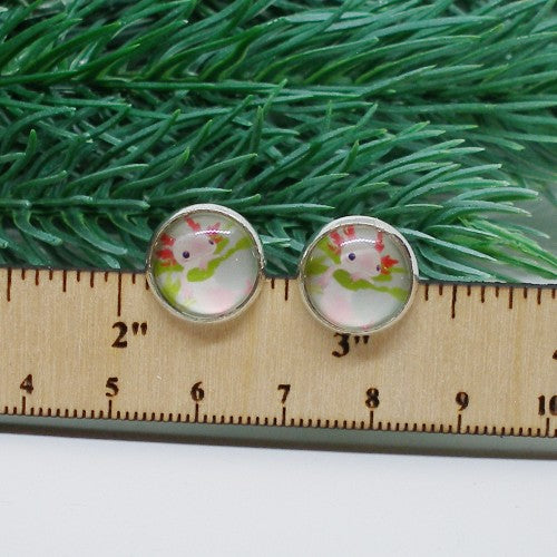 Axolotl Post Earrings