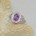 Amethyst Cocktail Ring