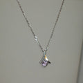Dainty Amethyst Pendant Necklace