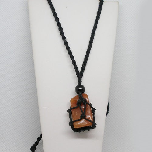 Boho Tumble Stone Necklace