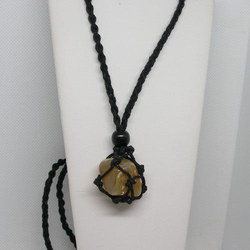 Boho Tumble Stone Necklace