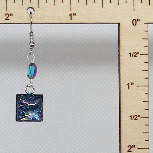 Iridescent Polish Drop Earrings