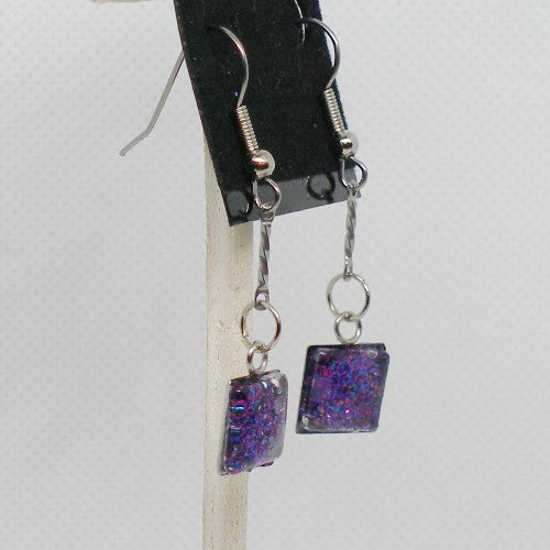 Iridescent Polish Drop Earrings