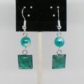 Iridescent Polish Drop Earrings