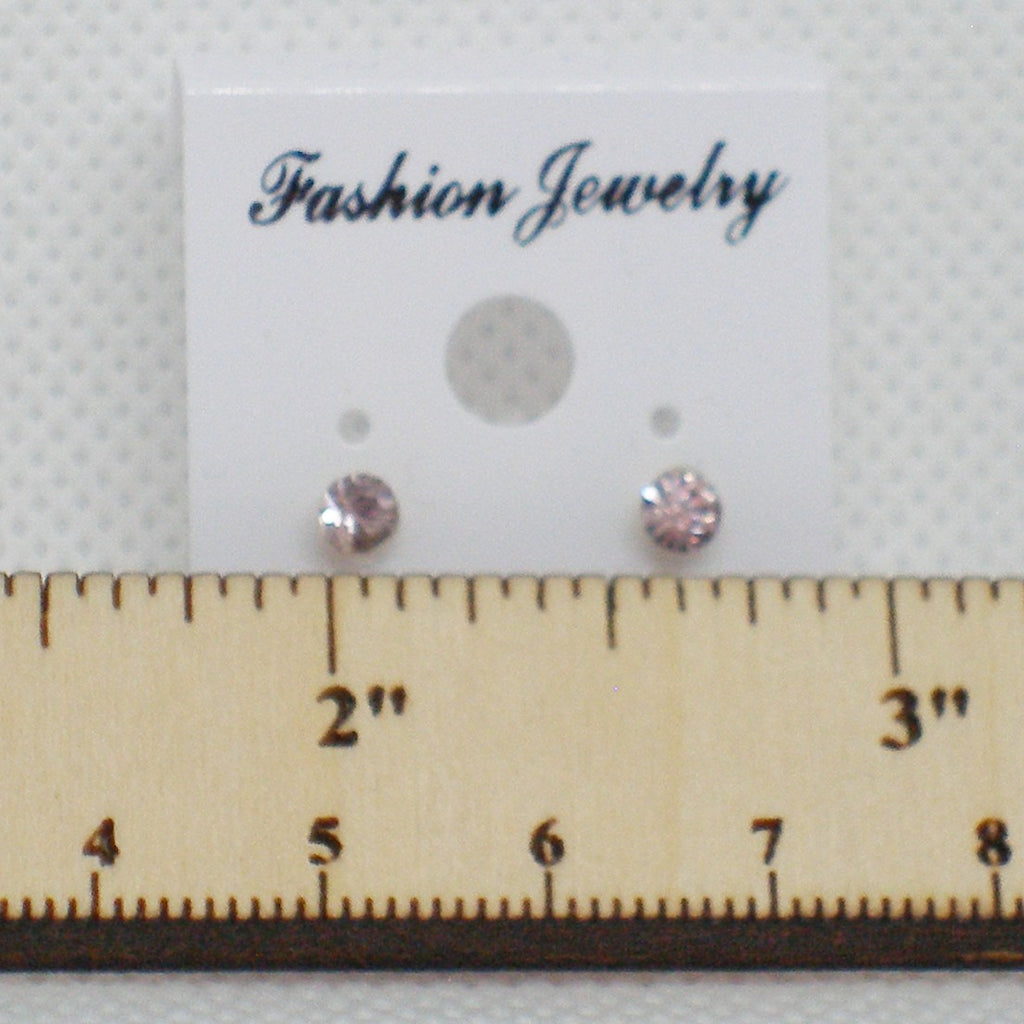 Small Crystal Stud Earrings - Metal Free