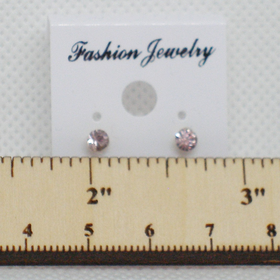 Small Crystal Stud Earrings - Metal Free