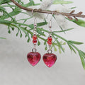 Polish Hearts Dangle Earrings